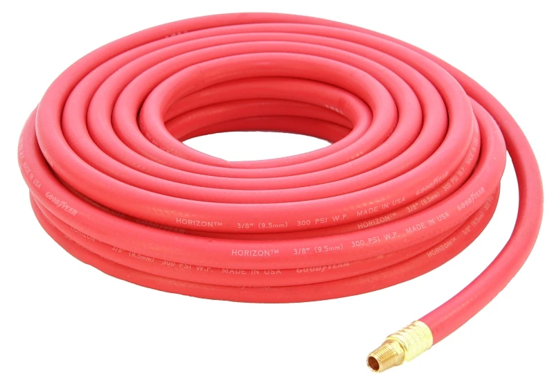 3/8" X 50' Air Hose, Durable And Abrasion Resistant