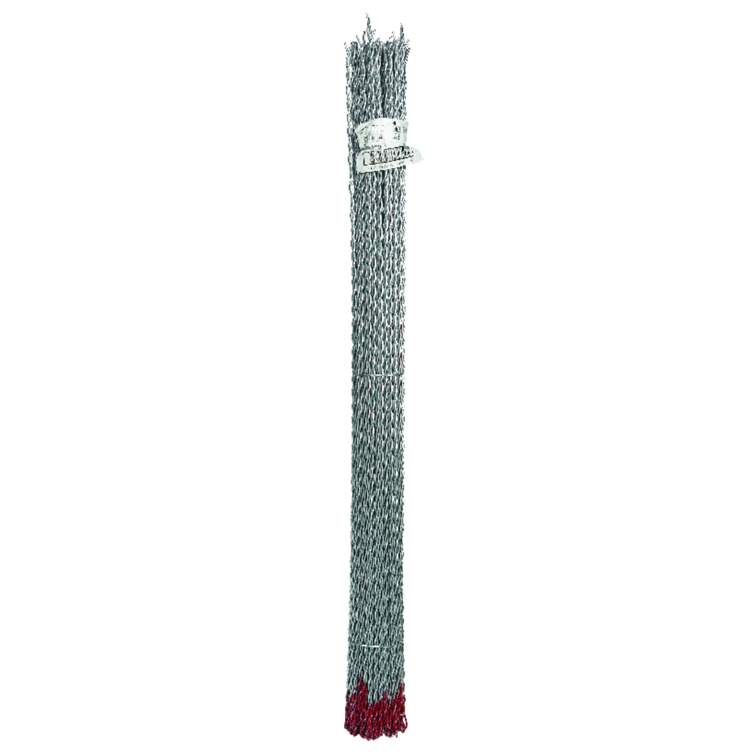 74752 Galvanized Spiral Fence Stay, 48 Inch Height, Silver/gray