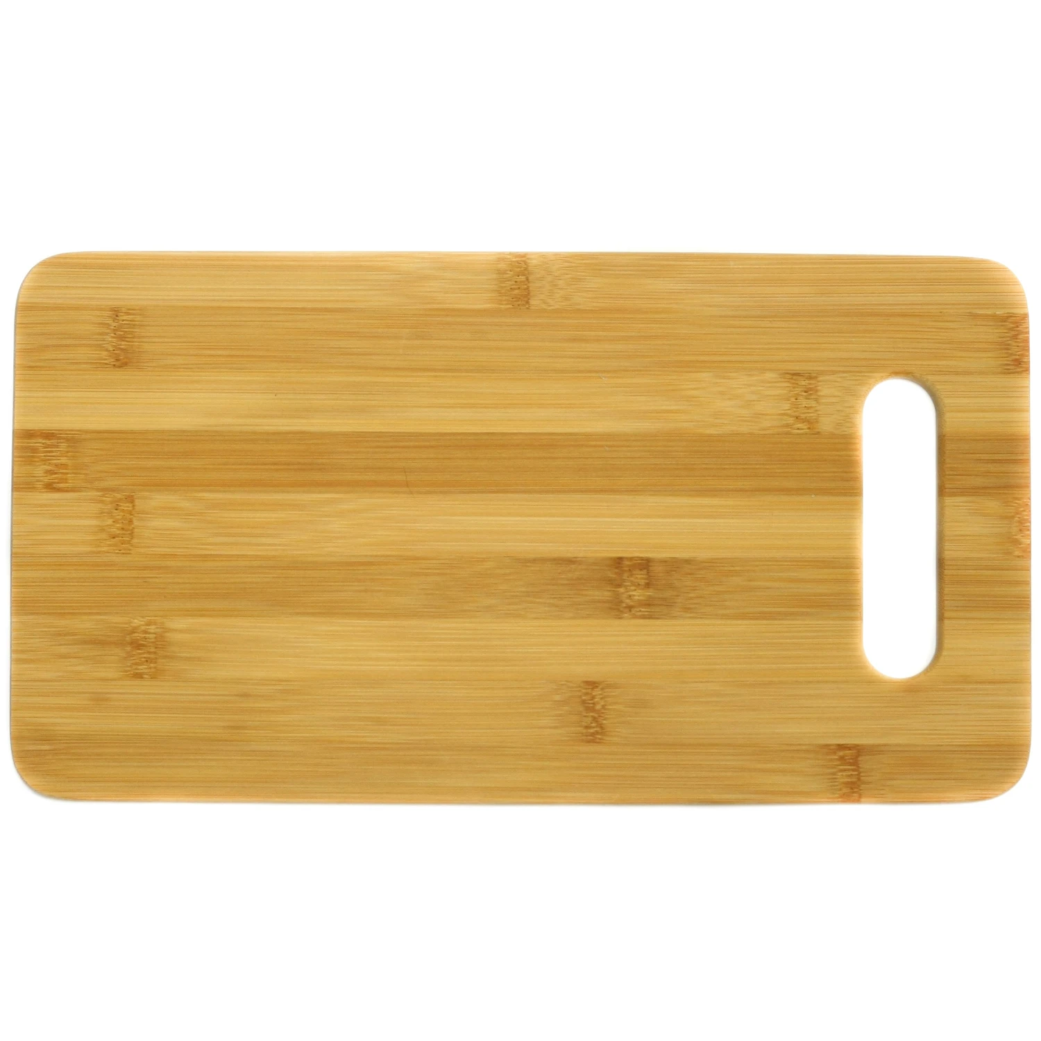 Bamboo Cutting Board 14 In. L X 7.5 In. W X 0.4 In. Thick