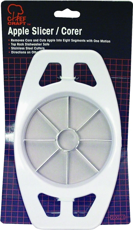 5 In. White Stainless Steel Apple Slicer And Corer Model 20021