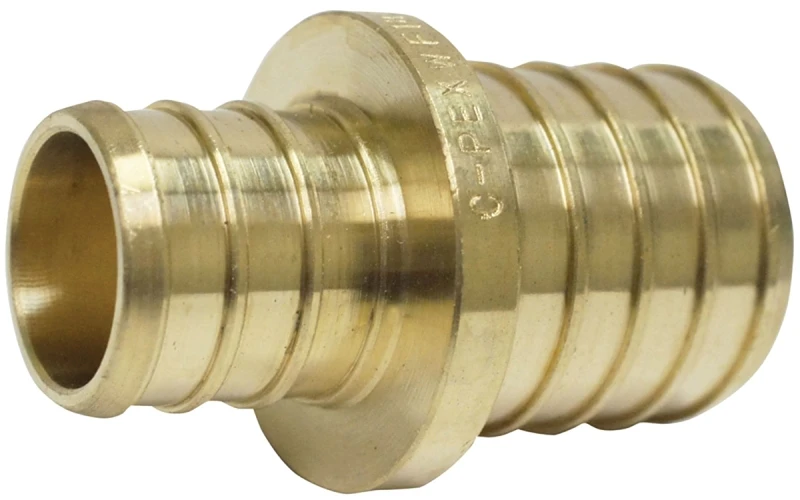 Brass Pex Coupling Crimp Fitting 3/4 In. X 1 In. Model Apxc341