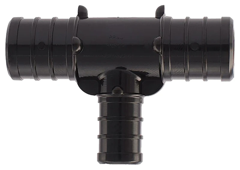 3/4 In. X 3/4 In. X 1/2 In. Plastic Pex Barb Reducing Tee (5-pack)