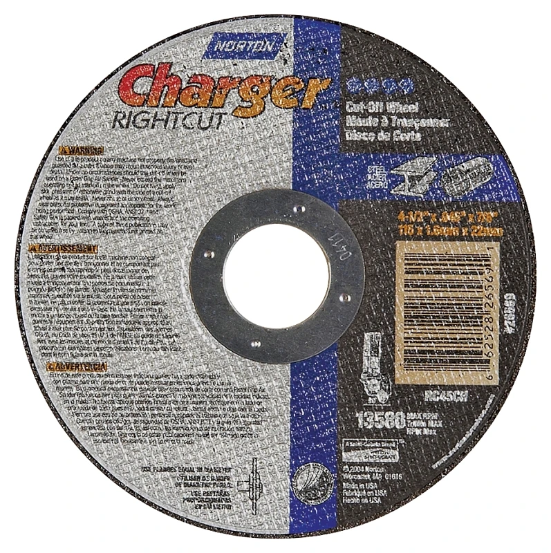 Bluefire 4-1/2 In. Aluminum Oxide Cut-off Wheel 0.045 In. Thick