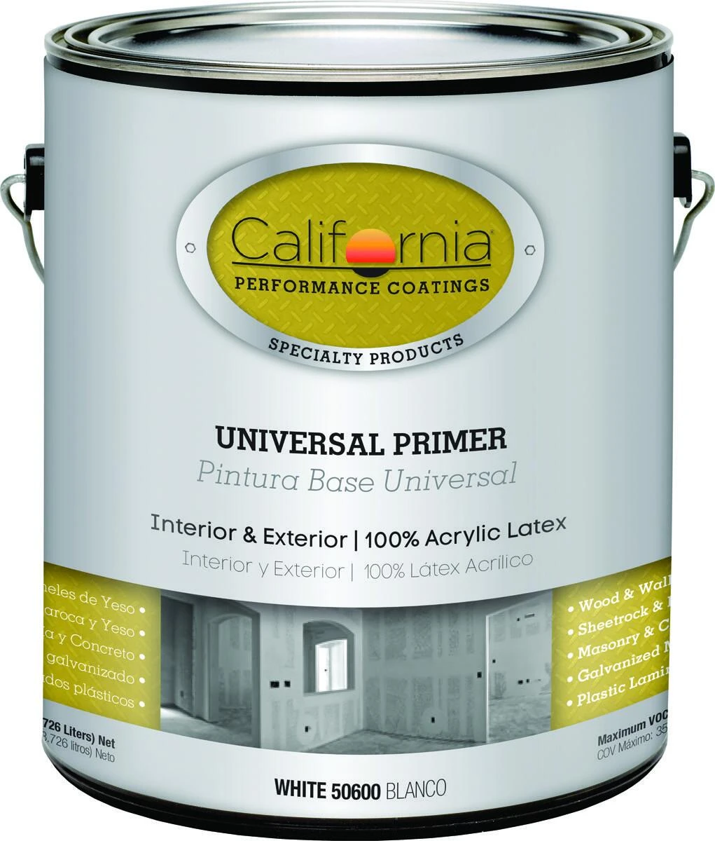 F50600-1 Universal Acrylic Primer, 1 Gallon, High-performance, Quick-drying