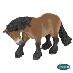 Ardennais Draft Horse Figurine By Papo - Model Pp51111