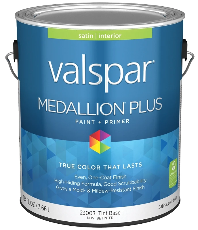 Medallion Plus Premium Satin Interior Paint & Primer, Tint Base, 1 Gallon