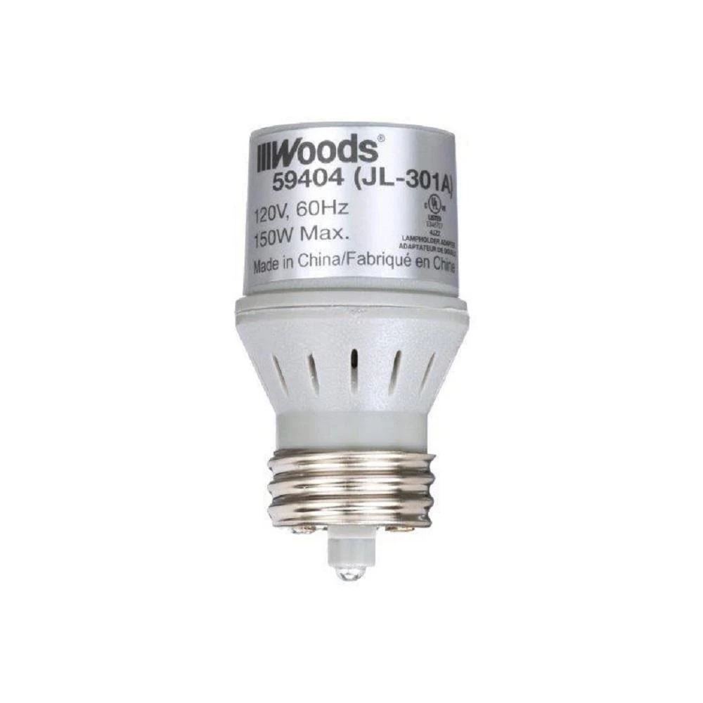 Light Socket With Photocell Sensor, Indoor