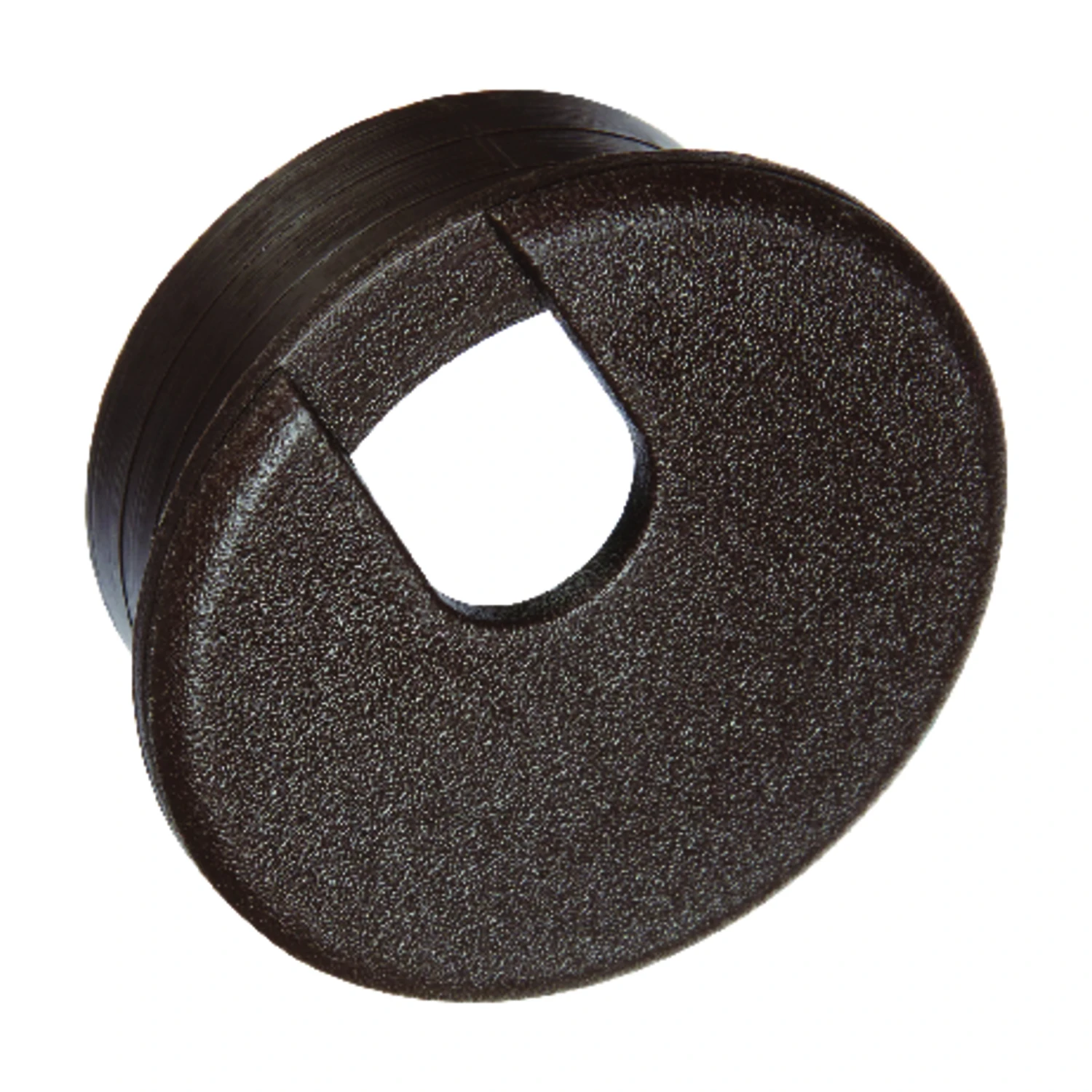 1-1/2 In. Brown Computer Grommet For Cable Management, Model 61611, 1 Pk