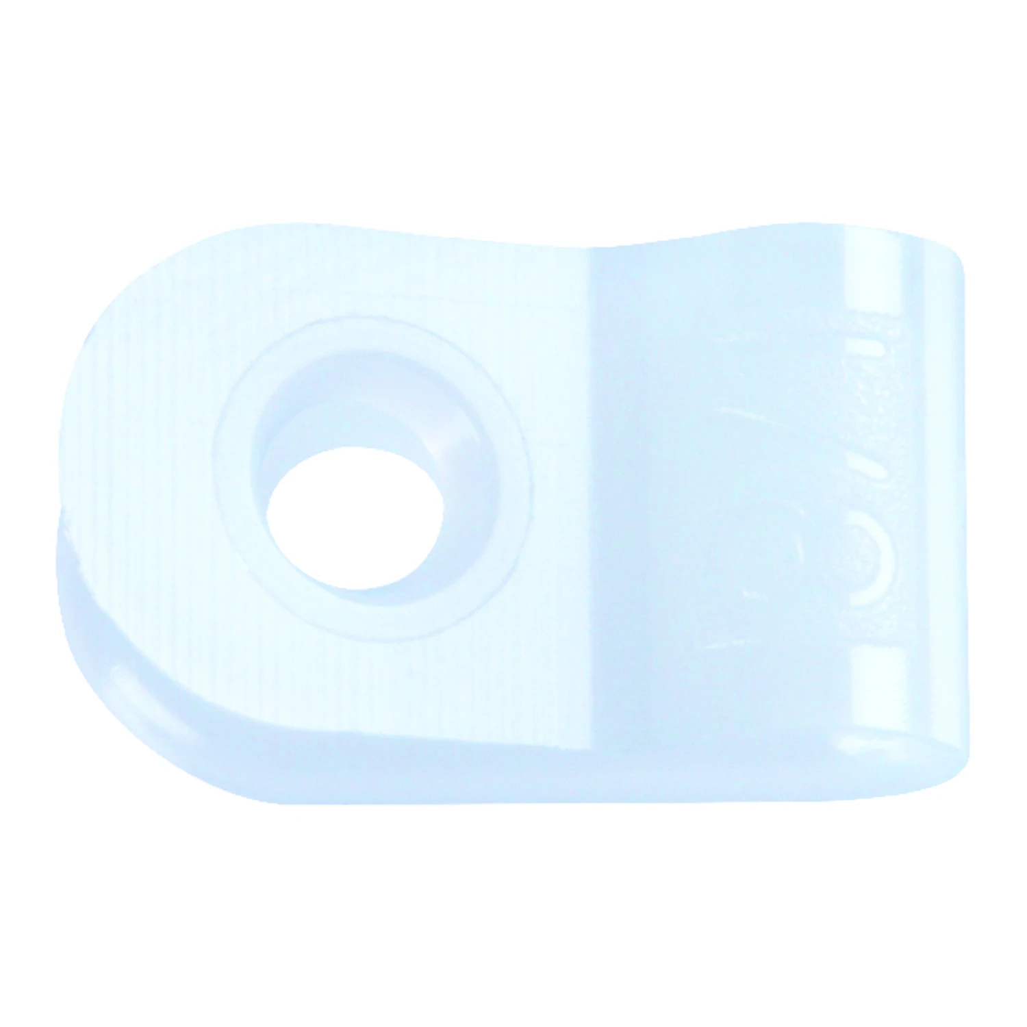 1/8 In. Dia. Nylon Cable Clamp 5 Pk, 3/8 In. Wide Contact Area, Model 61467