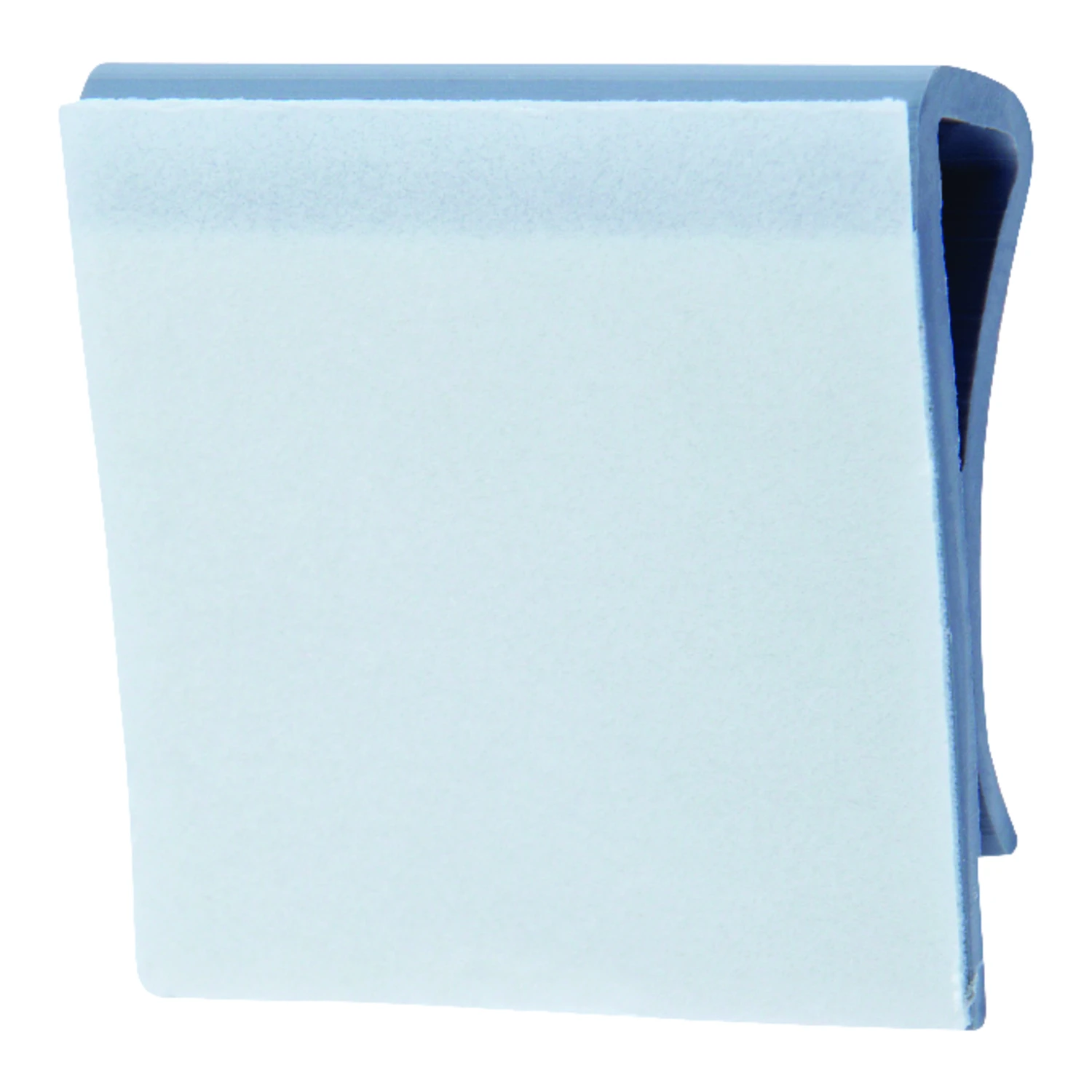1 In. Diameter X 1 In. Length Gray Pvc Cable Clip With Adhesive Backing