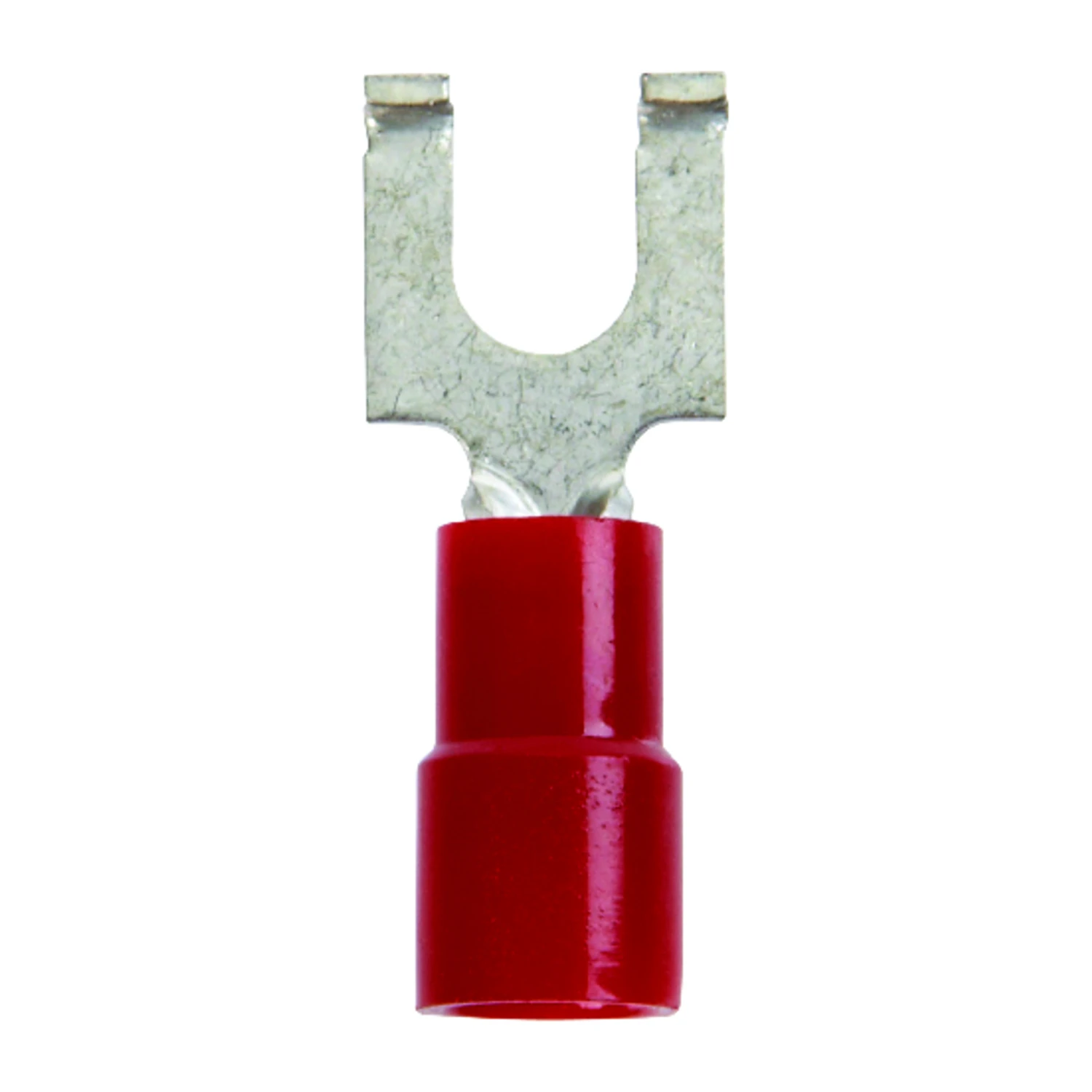 22-18 Ga. Insulated Wire Terminal Flange Red Vinyl 5 Pk, No. 6 Stud