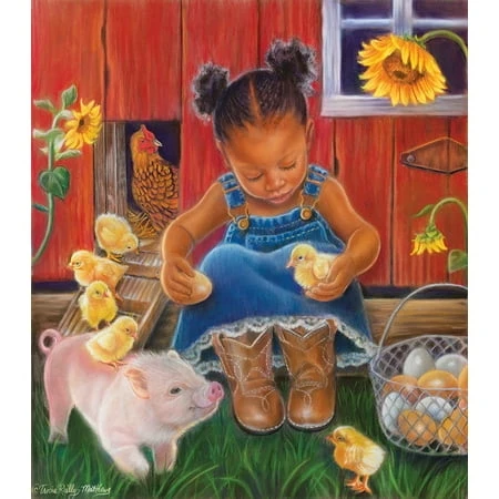 Barn Babies 300 Piece Jigsaw Puzzle For Family Fun And Entertainment