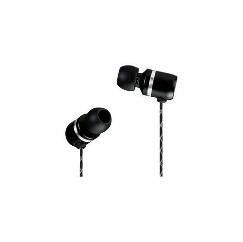 Kicker Microfit Black Earbuds