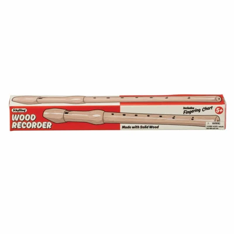 Wooden Recorder Musical Instrument For Children - Perfect For Beginners