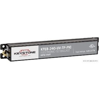 00280 Kteb-240-uv-tp-pic T12 Fluorescent Ballast For Efficient Lighting