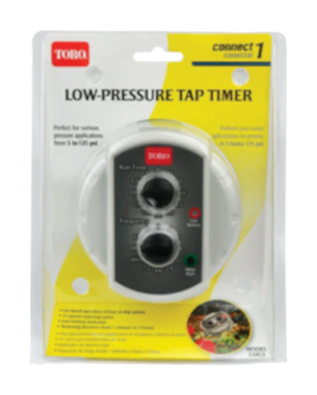 Programmable 1 Zone Low-pressure Tap Timer Model 53453 For Efficient Watering