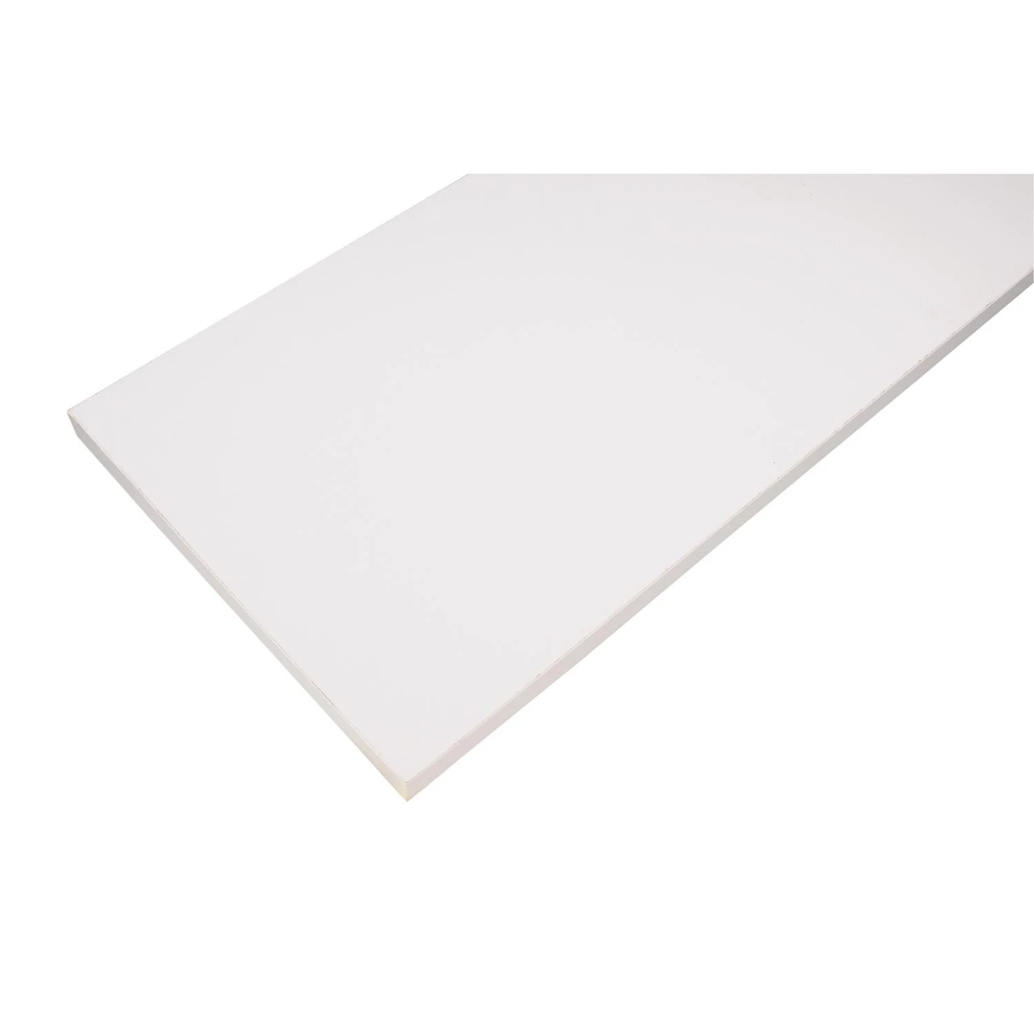 5/8 In. H X 36 In. W X 12 In. D White Laminated Wood Shelf Board