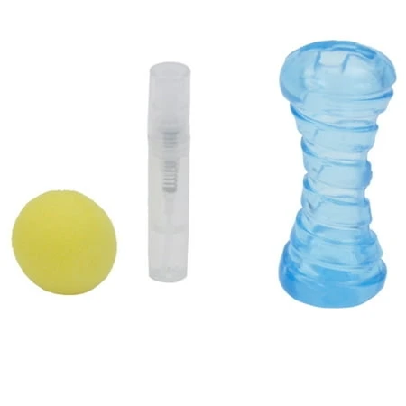 Turbo Scent Locker Ball Cat Toys With Catnip Spray - 3 Inch Dumbbell