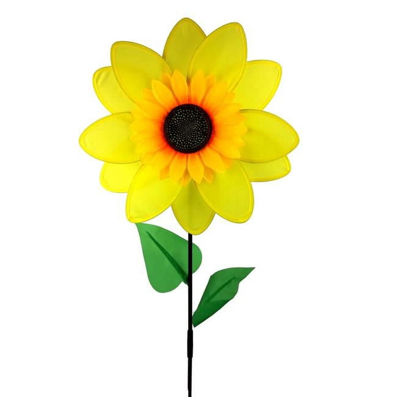 15 In. Nylon Sunflower Yard Pinwheel - Model Ls218sfs For Vibrant Outdoor Decor
