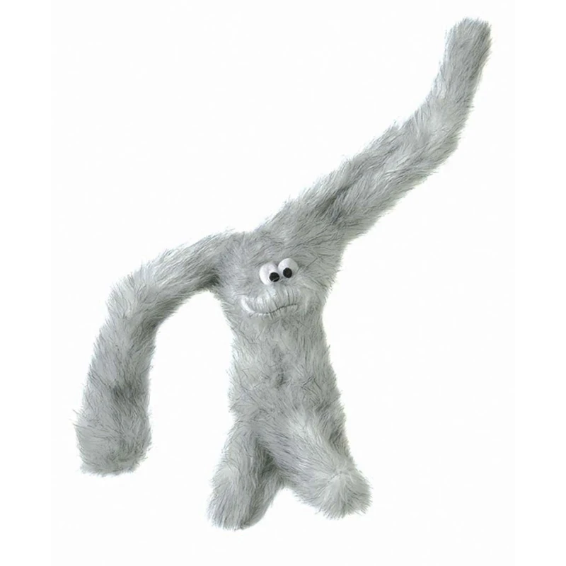 Design Gray Tango Plush Dog Toy Large - Tug And Squeak For Dogs