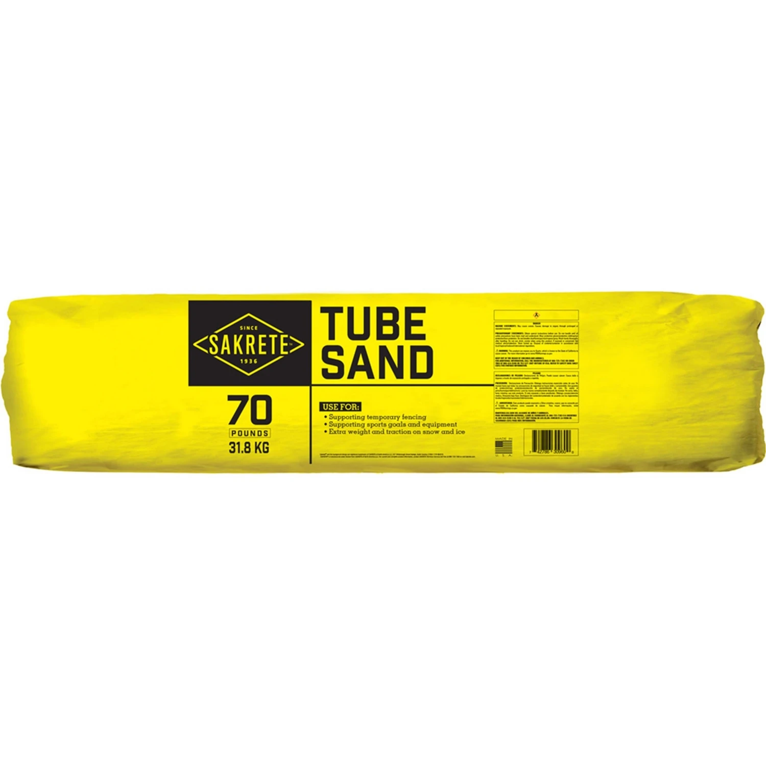 Tube Sand 70 Pounds for Construction and Landscaping Use