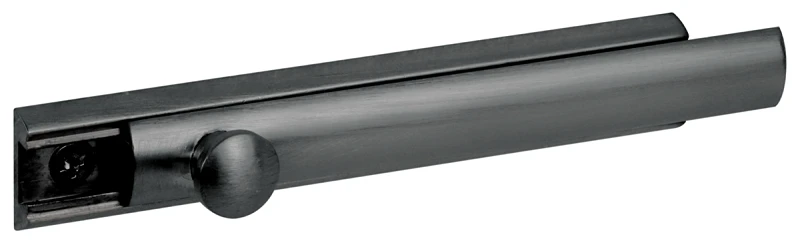 4 Inch Bronze Surface Bolt With Keepers And Fasteners