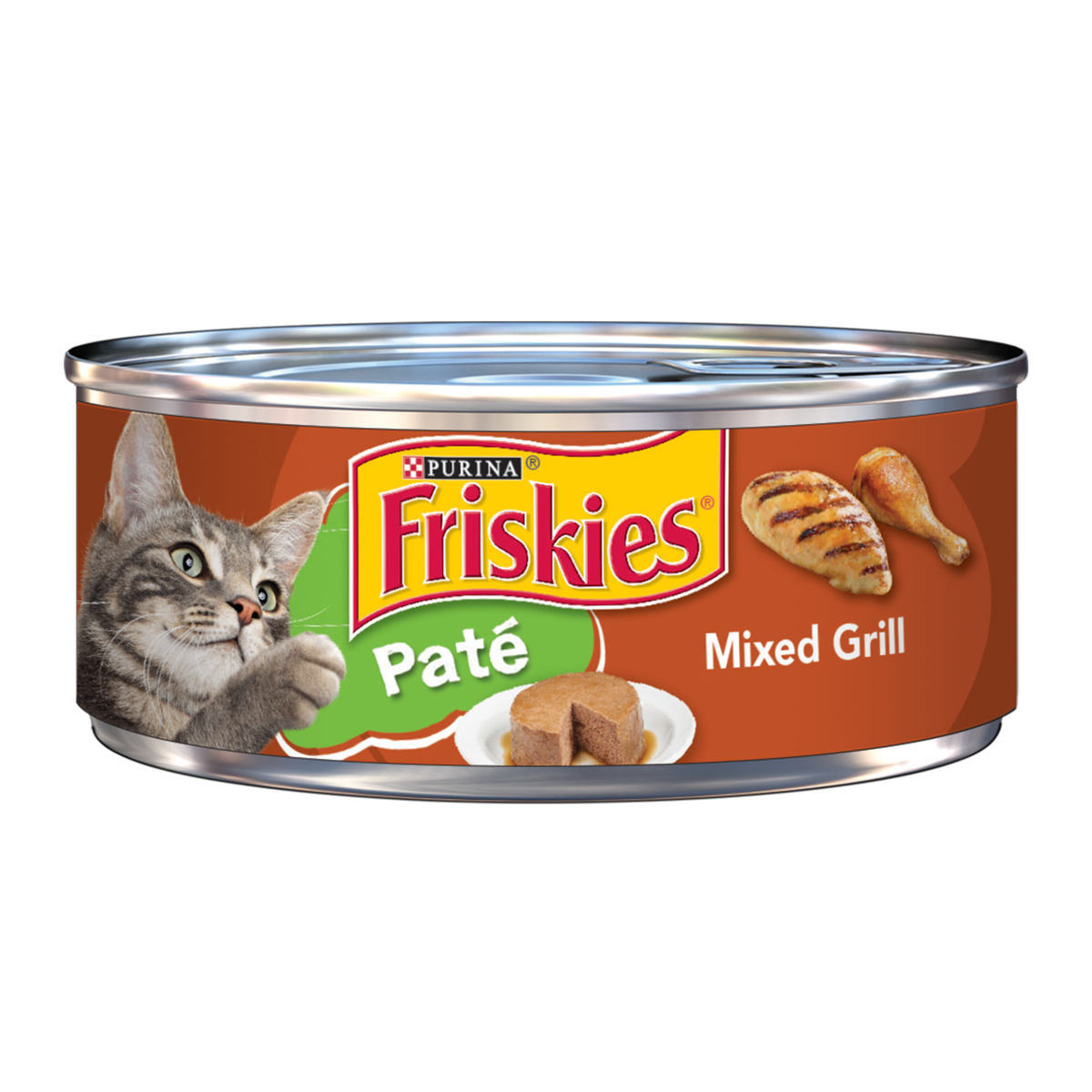 Cat Food, Mixed Pate, 5.5 oz. Can