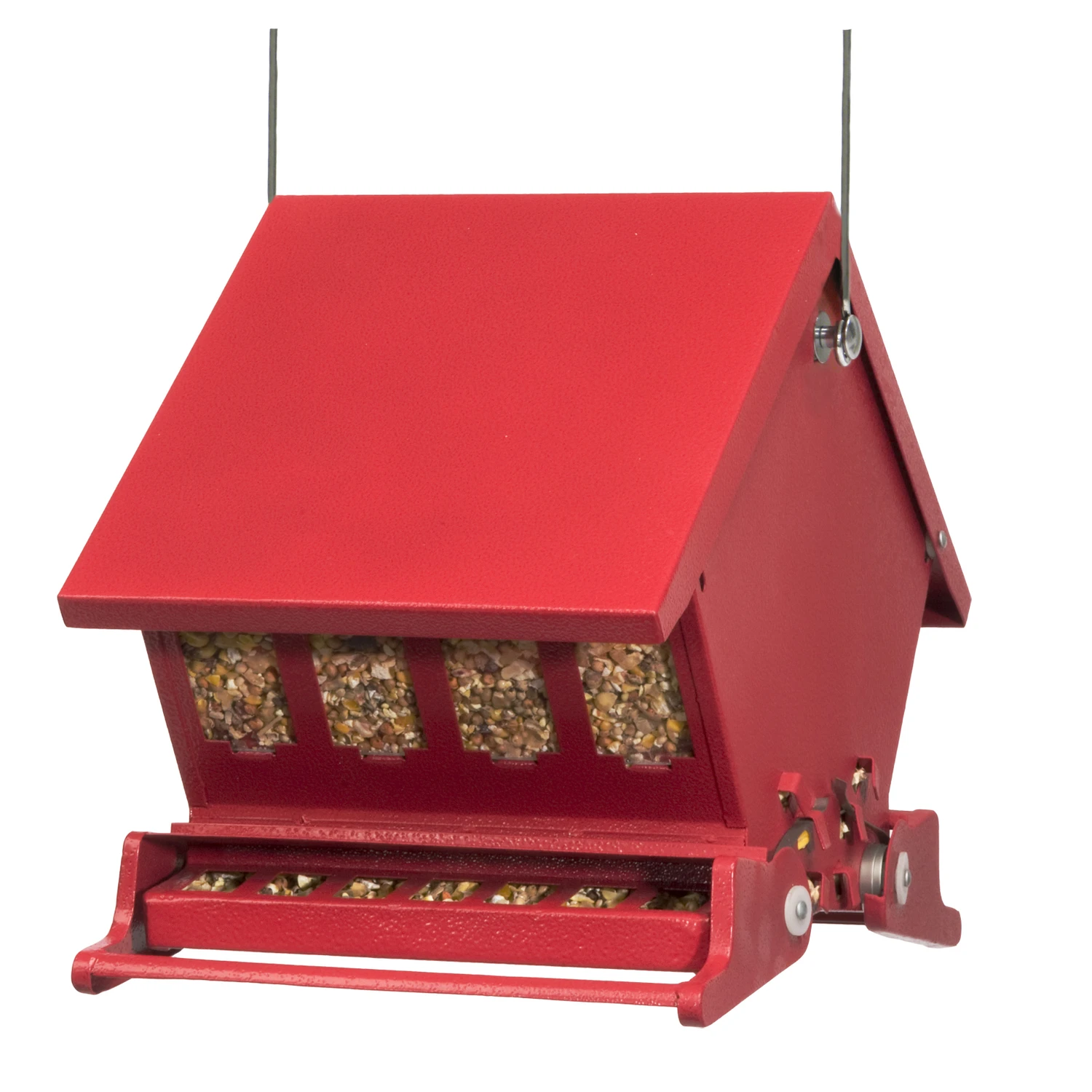 Absolute II Squirrel-Proof Hopper Bird Feeder, Mini, Holds 4 Lbs.
