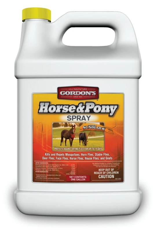 Horse & Pony Insecticide Spray, Ready-to-use, 1-gallon