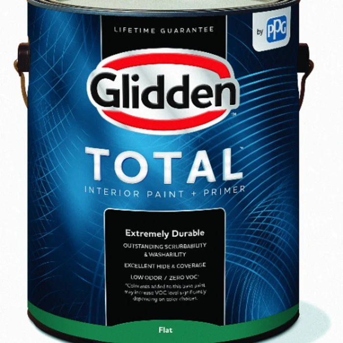 GLTIN10MB01 Total Interior Latex Flat Midtone Base Paint