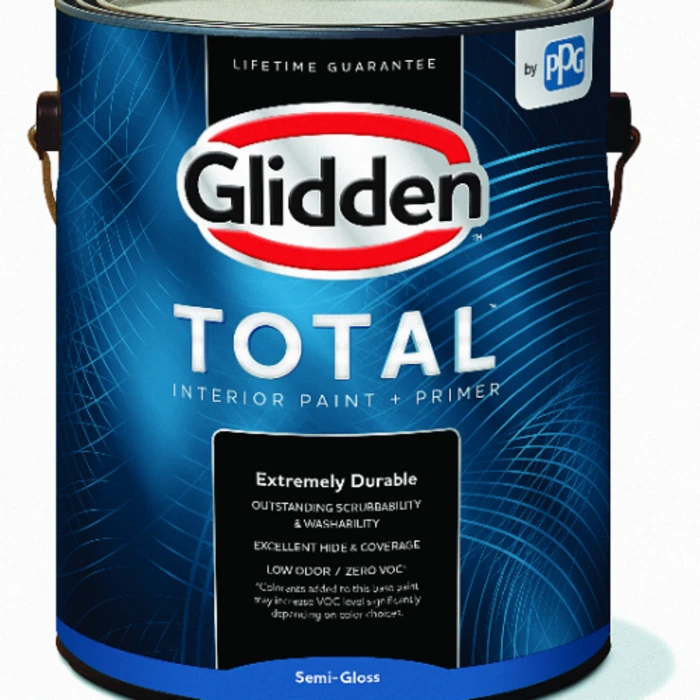 Glidden Total Interior 100% Acrylic Latex Paint + Primer