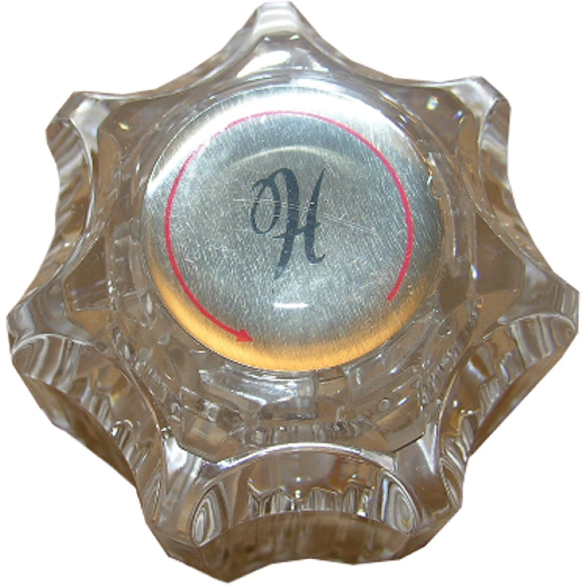 Twin Lavatory/Kitchen Faucet Handle, Clear