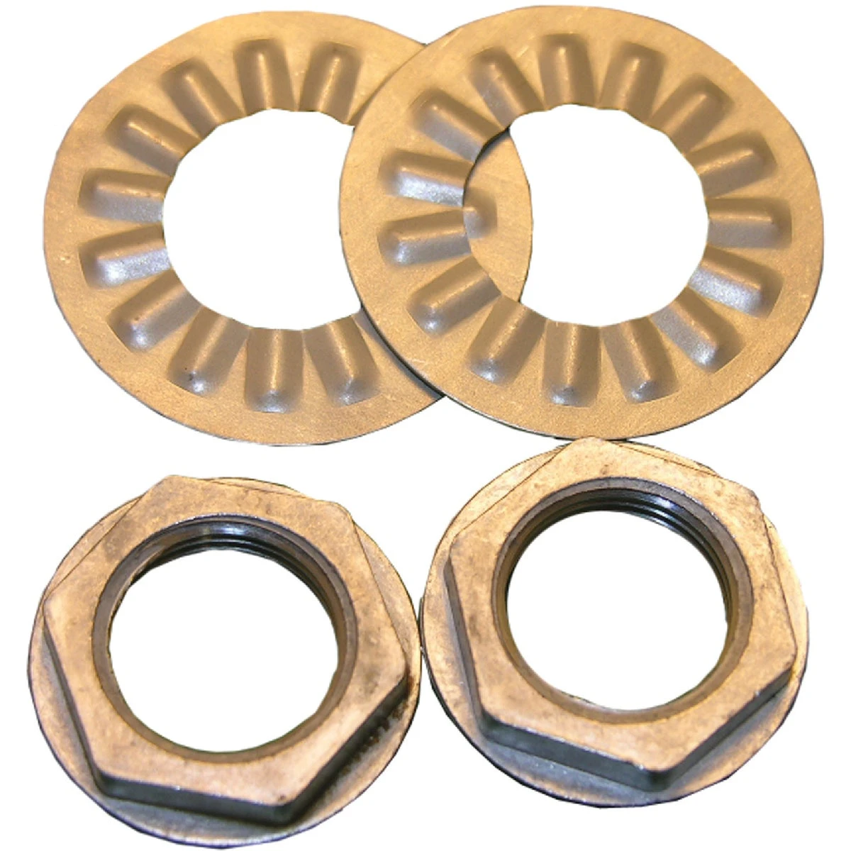 Pipe Fitting, Faucet Lock Nut Kit, 1/2 In.