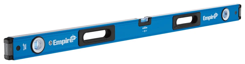 E75.48 True Blue Box Beam Level, 48 In L, 3 Vials, Non-magnetic Aluminum