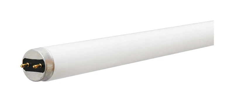 Ge 32w T8 Linear Tube Light Bulb, Frosted White, 3000 Lumens, 48 In, Bi-pin Base