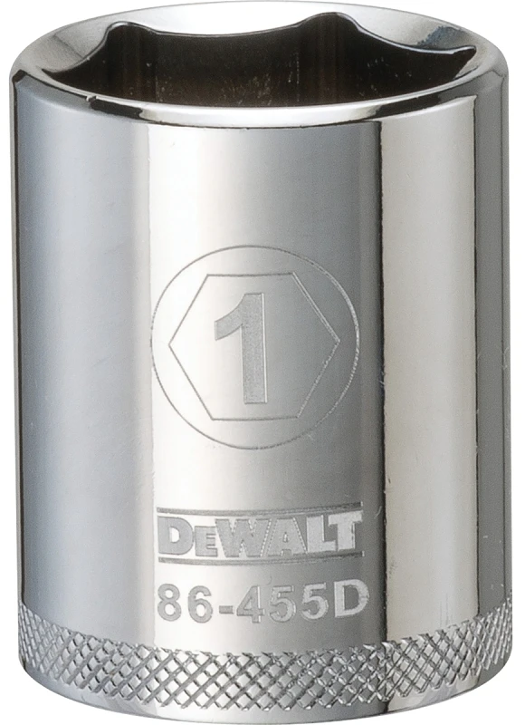 DeWalt DWMT86455OSP SAE Socket, Shallow, 1 In., 1/2 In. Drive