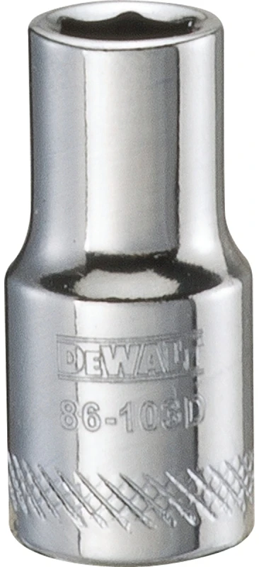 Metric Shallow Socket, 6-Point, 1/4 In. Drive, 6mm