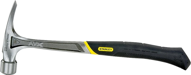 28 Oz. Anti-vibe Milled-face Framing Hammer With Steel Handle