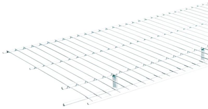 Wardrobe Wire Shelf, White, 16-In. x 12-Ft.
