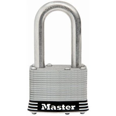 Keyed Laminated Padlock, 1-3/4 In., 1.5-In. Long Shackle