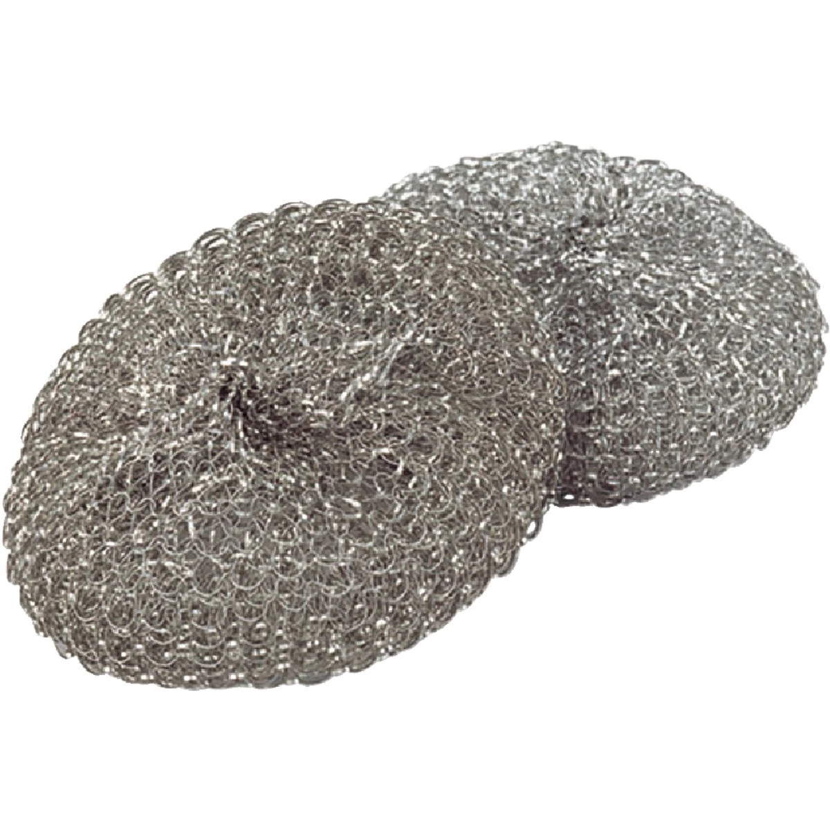 Heavy-duty Wire Mesh Scrubbers & Woven Sponges, 2-pack, Model 63, 3.5 In.