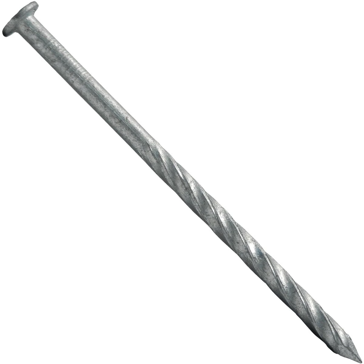 Pressure-Treated Lumber Nails, Spiral-Shank, 16D, 3-1/2 In., 5 Lbs.