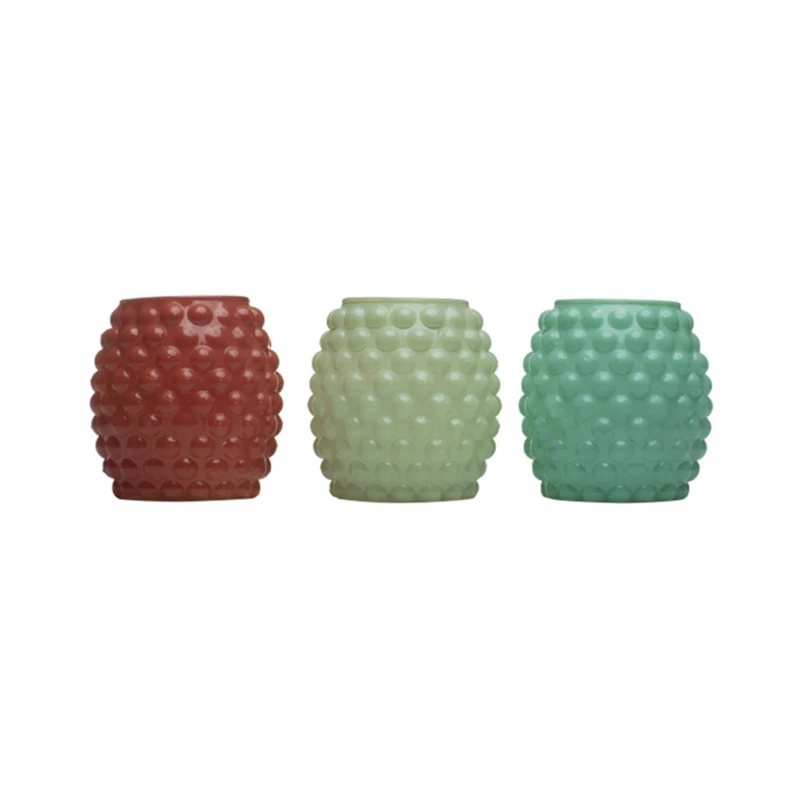 Bubble Votive Glass Candle, Seaside Escape, Assorted, 9 oz.