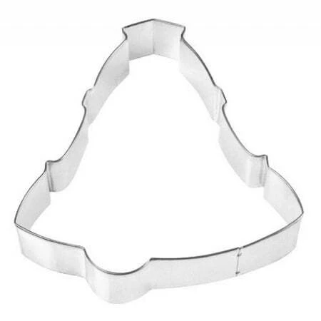 3-inch Stainless Steel Bell Cookie Cutter For Holiday Baking