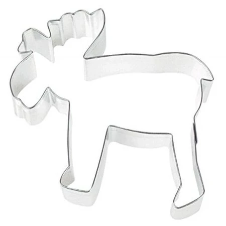 Moose Cookie Cutter, 5-inch Stainless Steel, Model 3287