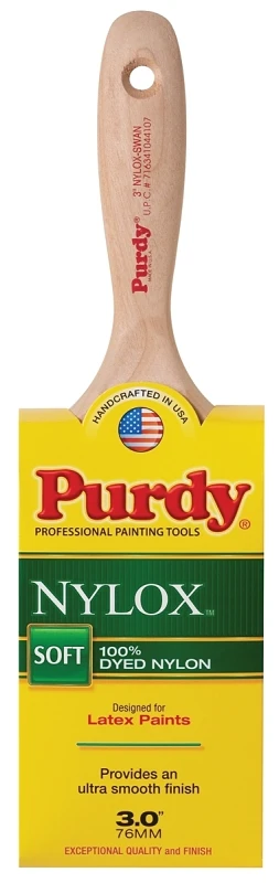 Nylox Swan Nylon Blend Paint Brush 3 Inch Model 144400230