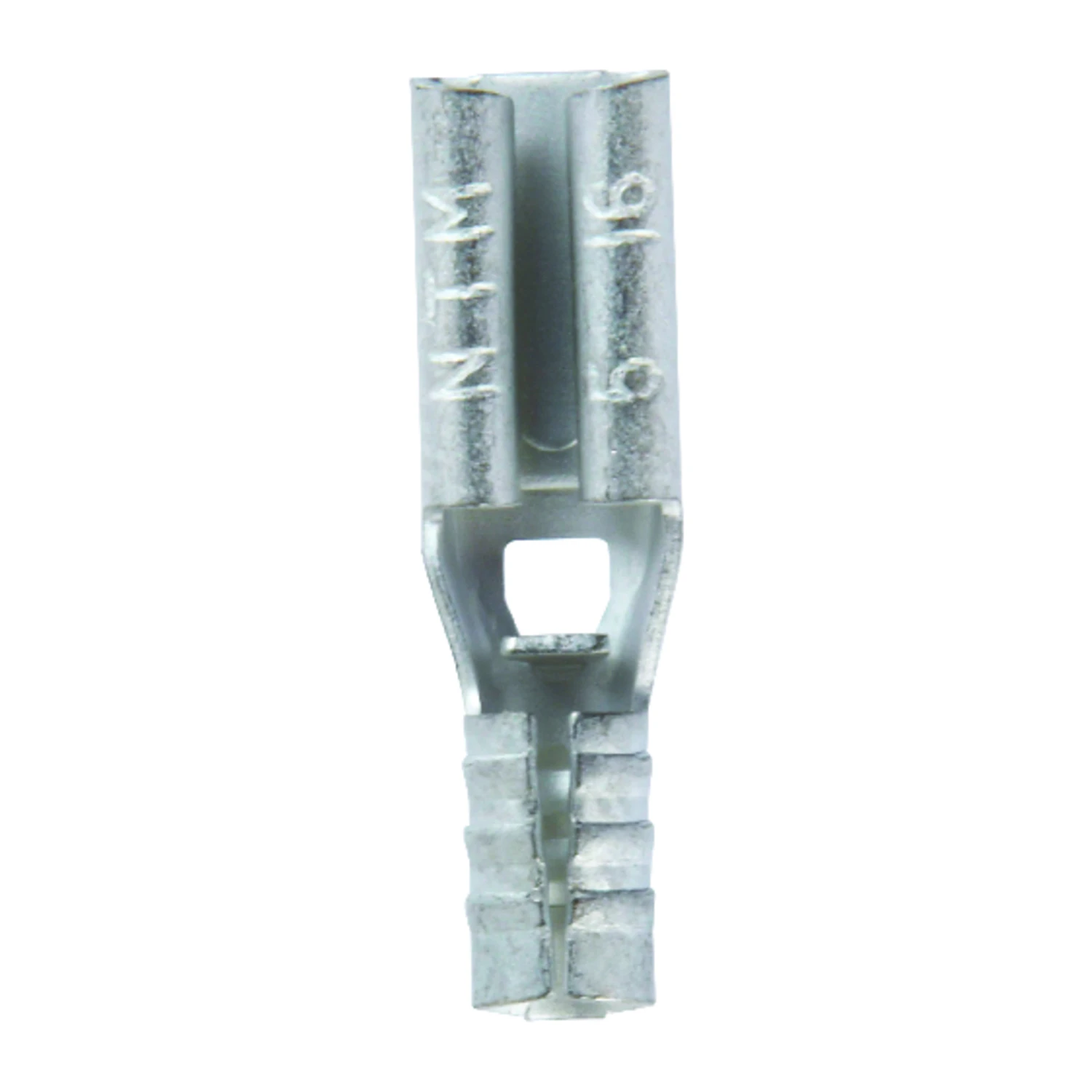 22-18 Ga. Uninsulated Wire Female Disconnect Terminals Silver 5 Pk, Model 60942