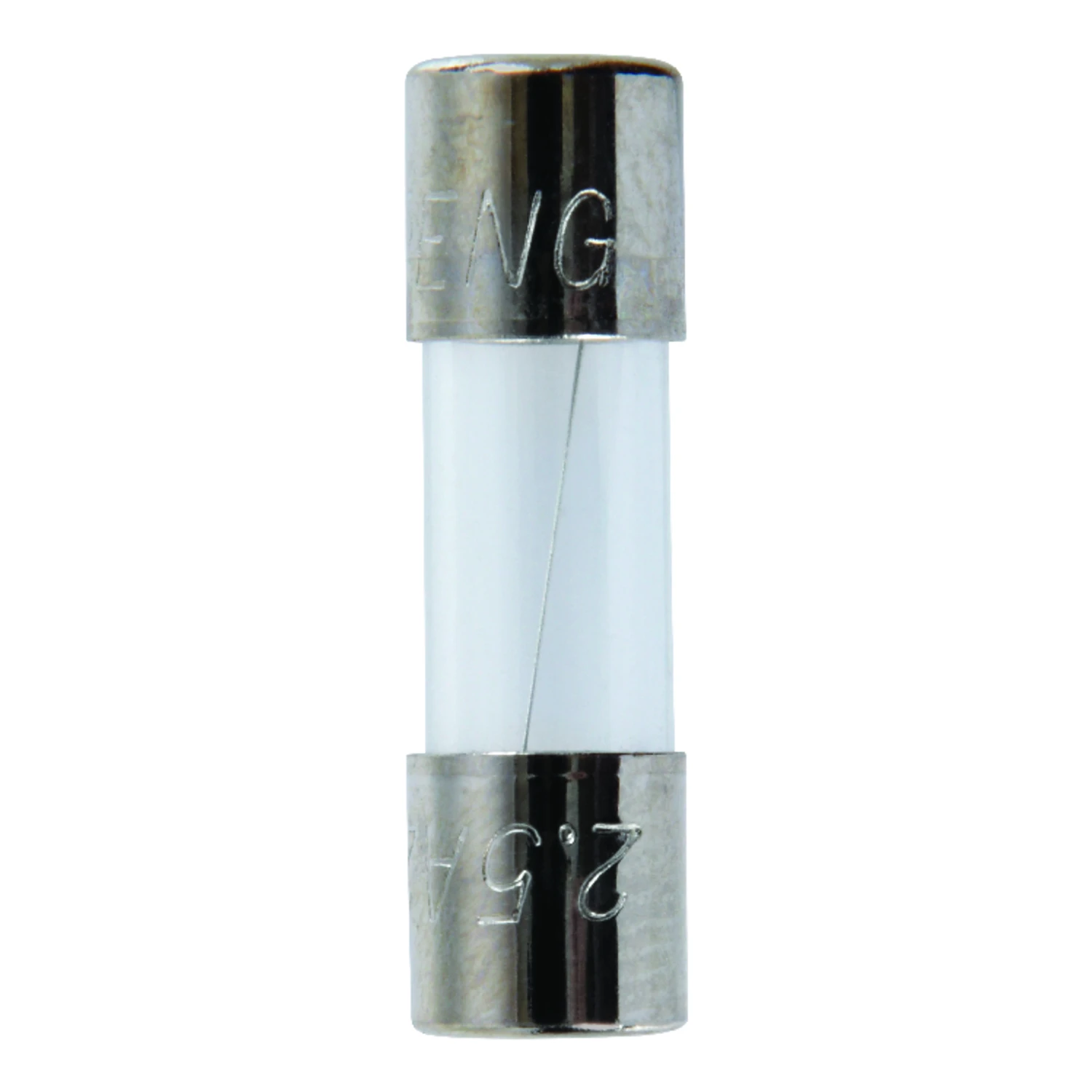 Agw 2.5 Amp 32 Volt Fast Acting Glass Fuse 4 Pk, 1/4 X 7/8 In