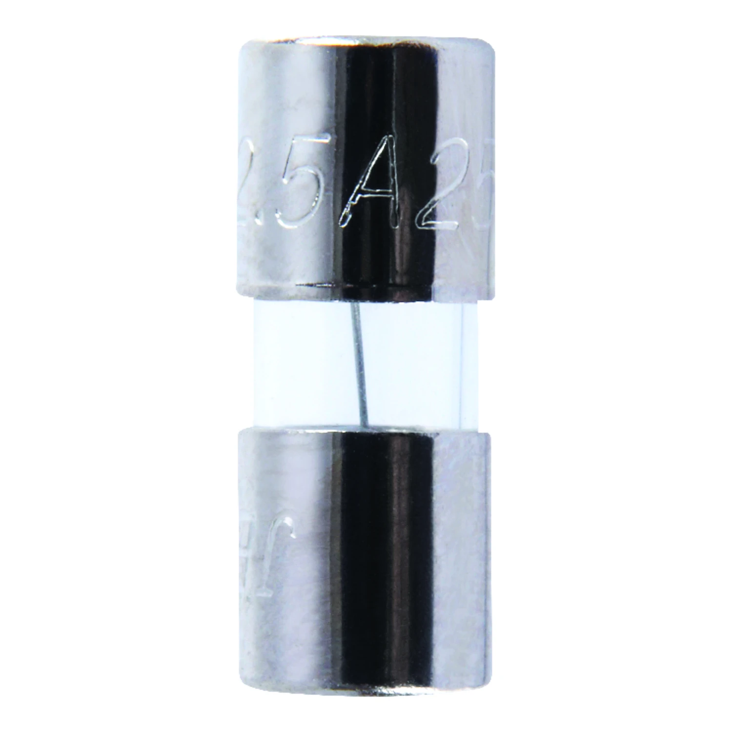 Aga 2.5 Amp 250 Volt Fast Acting Glass Fuse 4 Pk, 1/4 X 5/8 In