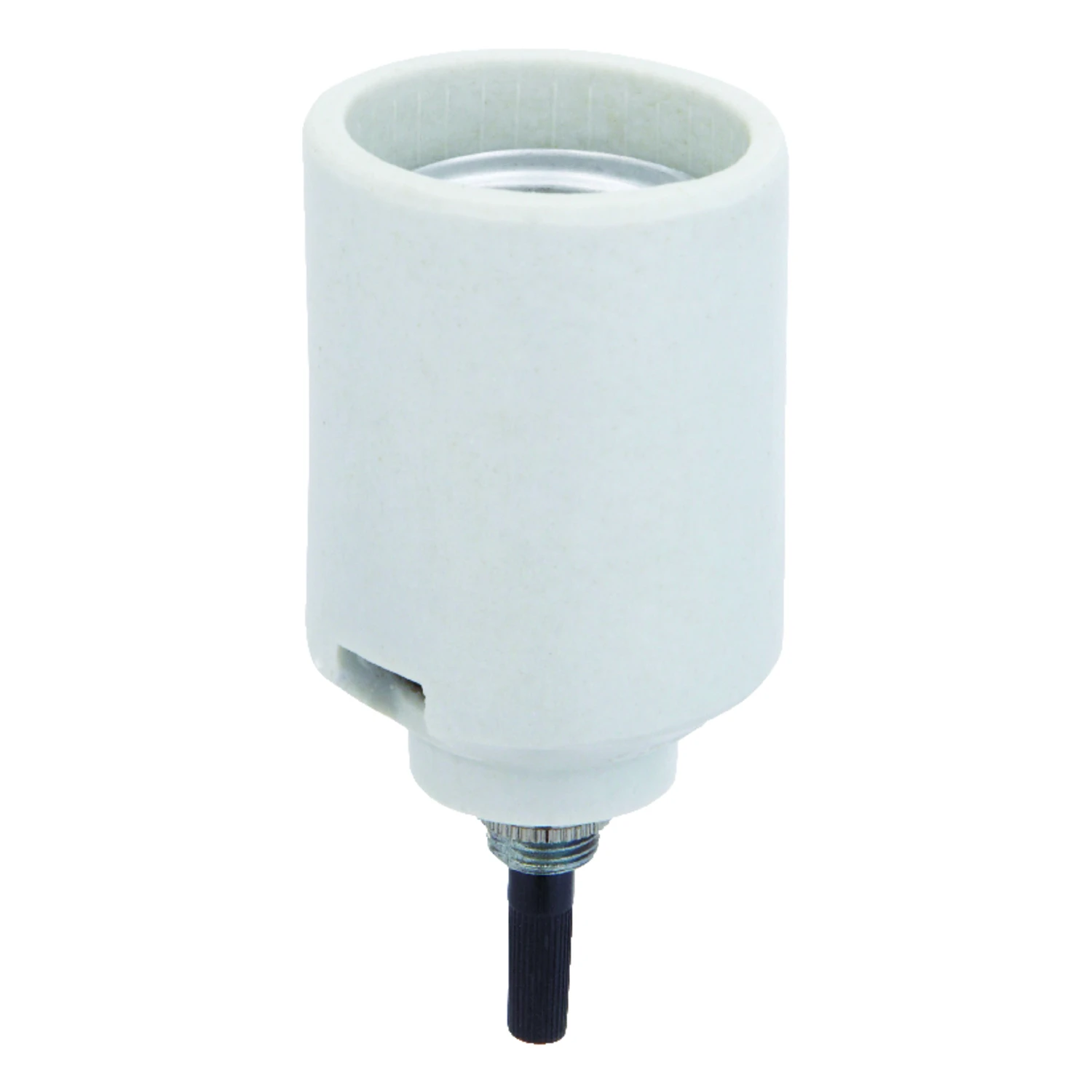 Porcelain Medium Base Bottom Turn Knob Socket 250w 250v E26 1 Pk